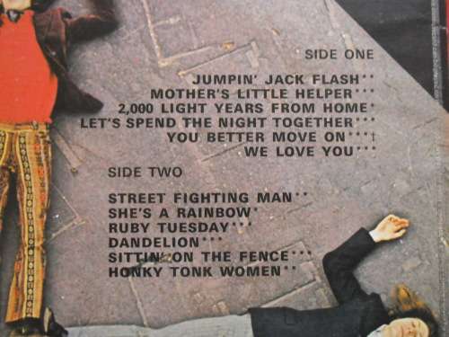 ROLLING STONES - THROUGH THE PAST, DARKLY (BIG HITS VOL.2) VINYL, LP, RECORD.